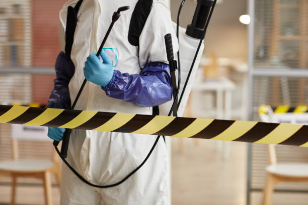 Professional Biohazard technician working in Columbus, MN